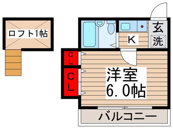 ローズガーデンタカエイ112番館の物件間取画像